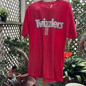 Red Twizzlers Graphic T-Shirt. UNISEX. SIZE LARGE.  NWT